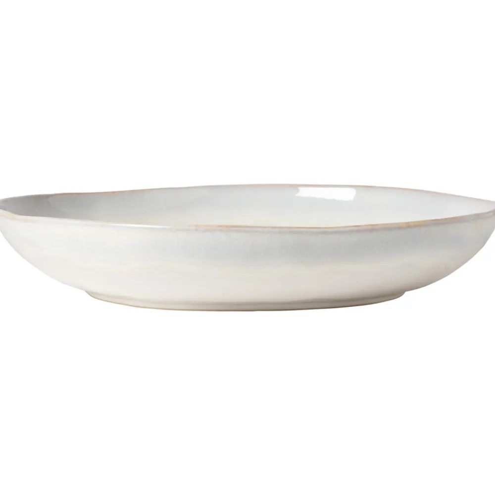 Costa Nova Dinnerware|Brisa Collection Pasta/Serving Bowl 15" in Salt