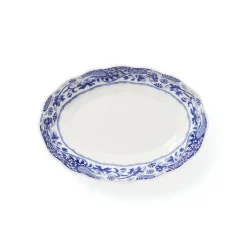 Spode Dinnerware|Brocato 6" Oval Fluted Dish, Set of 4