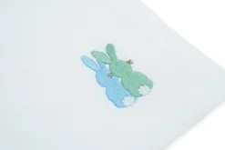 TriChi Design Place Settings & Linens|Bunny and Egg Linen Napkin, Set of 2