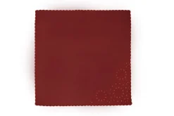 Chefanie Place Settings & Linens|Burgundy Eyelet Dinner Napkins, Set of 4