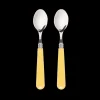 Late Afternoon Flatware|Butter Yellow Teaspoons, Set of 2