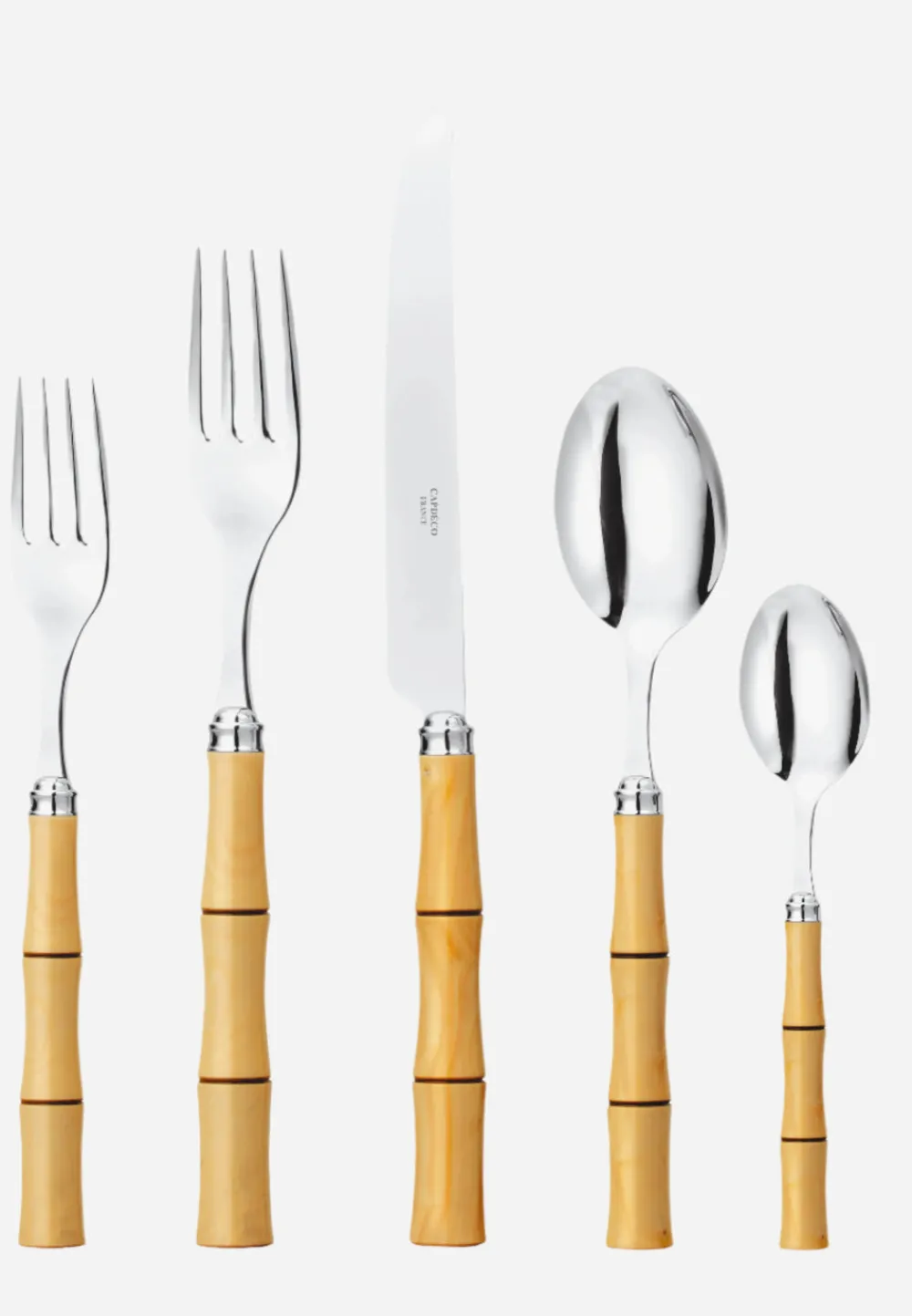CAPDECO Flatware|Byblos Place Setting, Set of 5