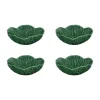 Bordallo Pinheiro Dinnerware|Cabbage Bowl 15 oz, Set of 4