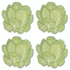 Chefanie Place Settings & Linens|Cabbage Cocktail Napkins, Set of 4