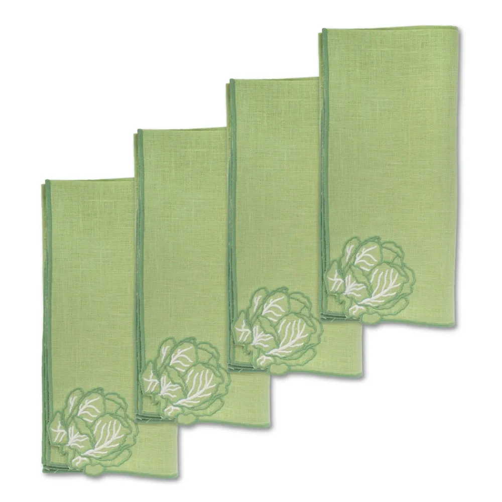 Chefanie Place Settings & Linens|Cabbage Dinner Napkins, Set of 4