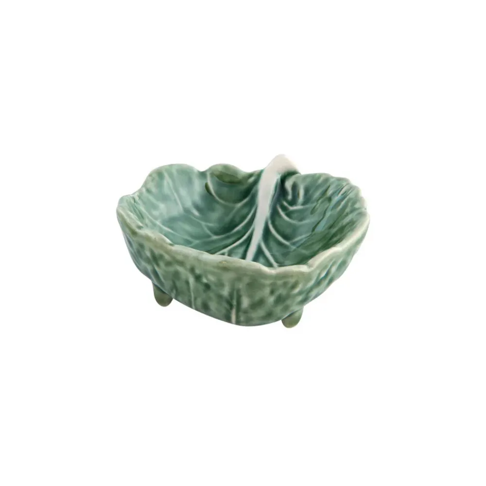 Bordallo Pinheiro Dinnerware|Cabbage Leaf 3" in Green