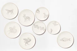 Laboratorio Paravicini Dinnerware|Calligraphario Multiple Dinner Plate, Set of 4