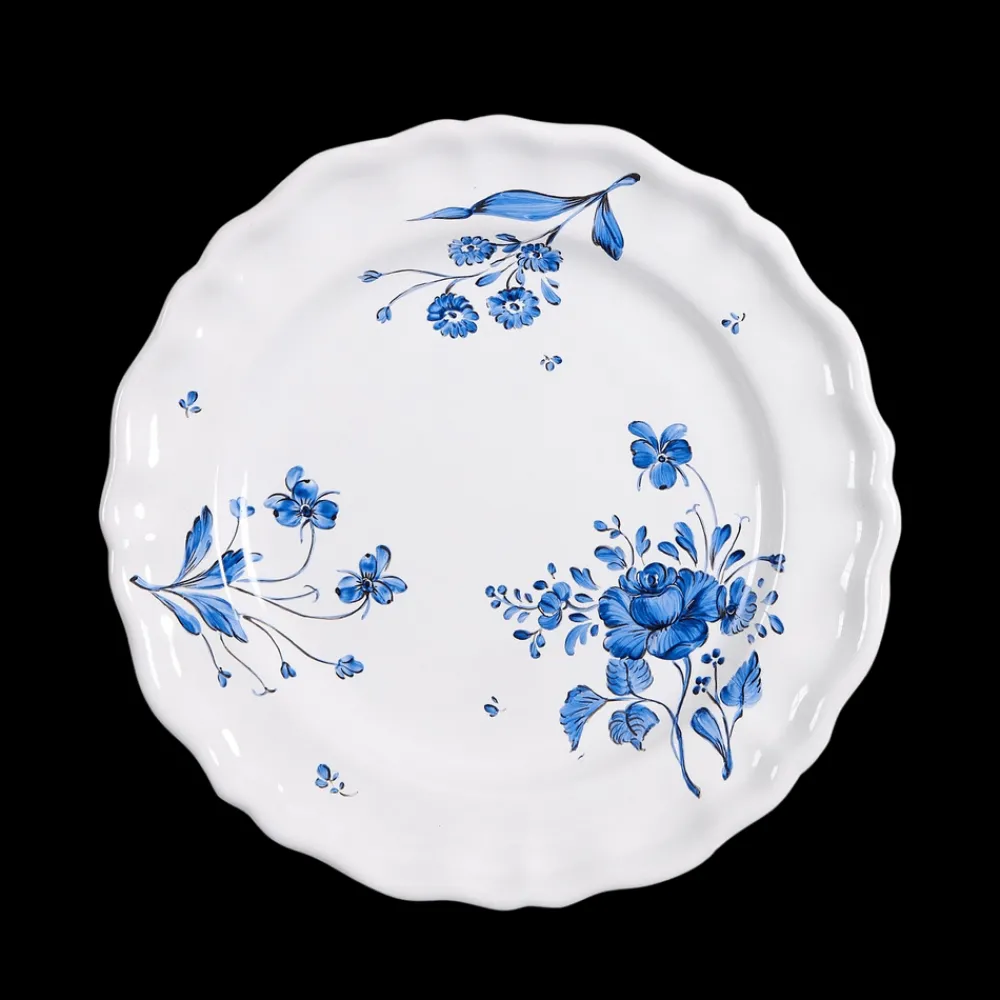 Z.d.G. Dinnerware|Camaieu Dinner Plate in Azur