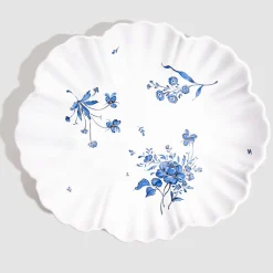 Z.d.G. Dinnerware|Camaieu Large Serving Platter in Azur