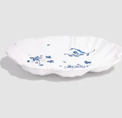 Z.d.G. Dinnerware|Camaieu Large Serving Platter in Azur