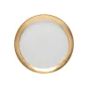 Costa Nova Dinnerware|Camilla Collection Dinner Plates in Gold, Set of 6