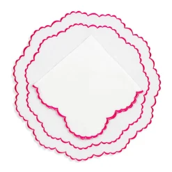 Loulou La Dune Place Settings & Linens|Camille Linen Placemats and Napkins, Set of 12