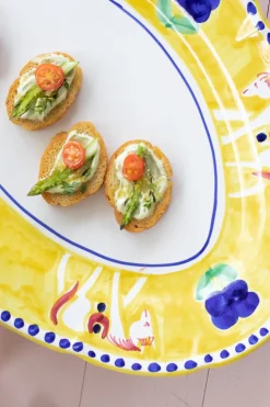 VIETRI Dinnerware|Campagna Small Oval Tray