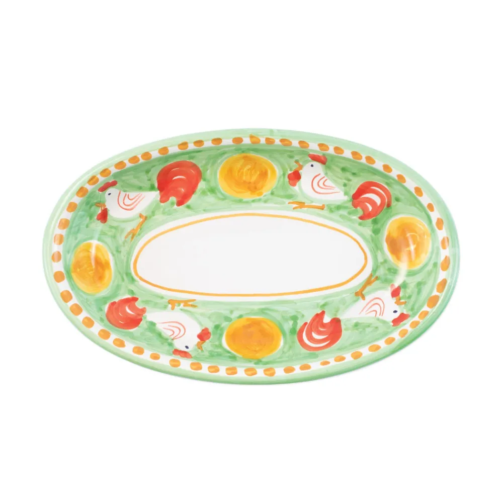 VIETRI Dinnerware|Campagna Small Oval Tray