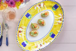 VIETRI Dinnerware|Campagna Small Oval Tray