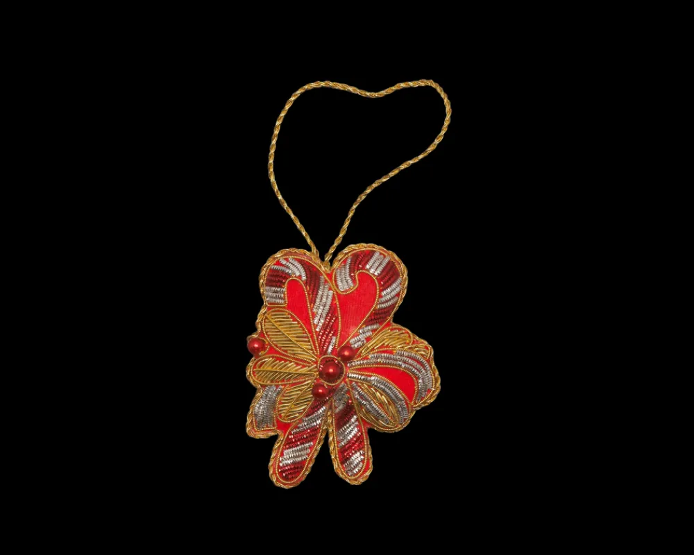 Henry Handwork Place Settings & Linens|Candy Canes Ornament