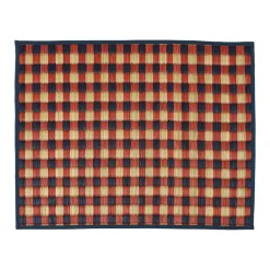 Cabana Place Settings & Linens|Capri Placemat, Red and Blue