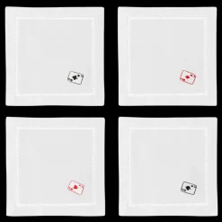 Henry Handwork Place Settings & Linens|Cards Cocktail Mixed Set