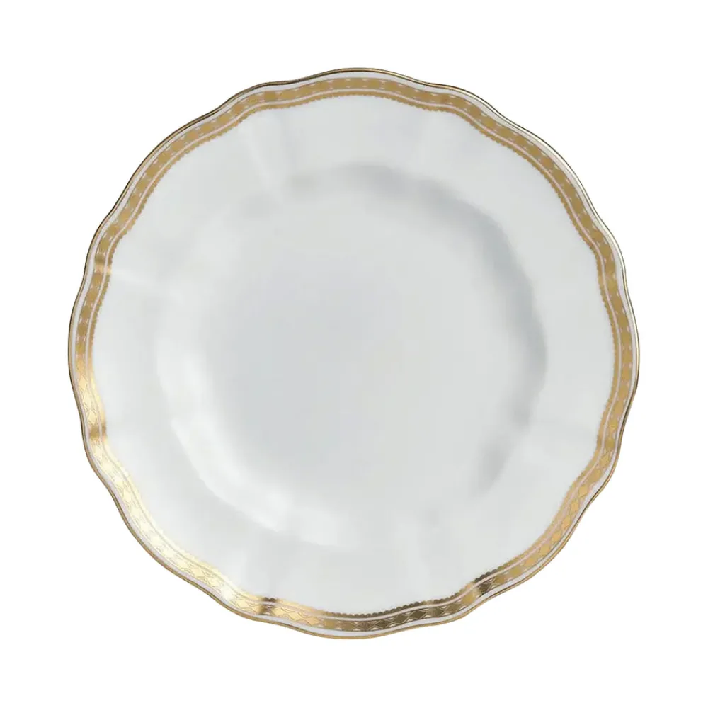 Royal Crown Derby Dinnerware|Carlton Gold Salad Plate