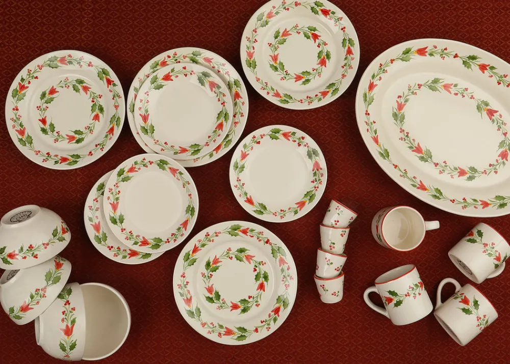 Carolina Irving and Daughters Dinnerware|Carolina Irving x OTM Holly Cereal Bowl