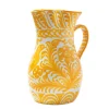 Pomelo Casa Dinnerware|Casa Amarilla Medium Pitcher with Hand-painted Designs