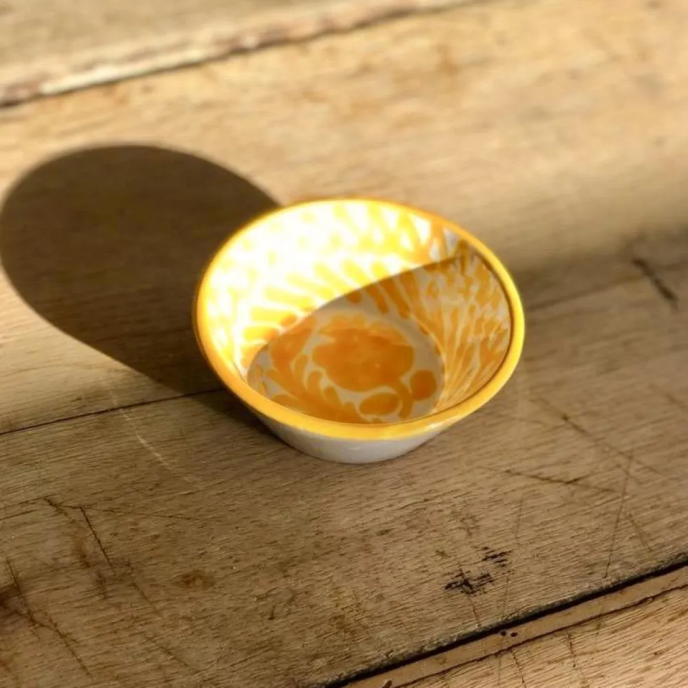 Pomelo Casa Dinnerware|Casa Amarilla Mini Bowl with Hand-painted Designs