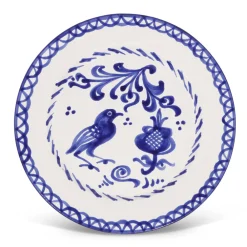 Pomelo Casa Dinnerware|Casa Azul Dinner Plate with Traditional Designs