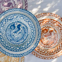 Pomelo Casa Dinnerware|Casa Celeste Salad Plate with Traditional Designs