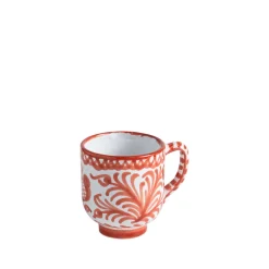 Pomelo Casa Dinnerware|Casa Coral Mug with Hand-painted Designs