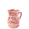 Pomelo Casa Dinnerware|Casa Coral Small Pitcher with Hand-painted Designs