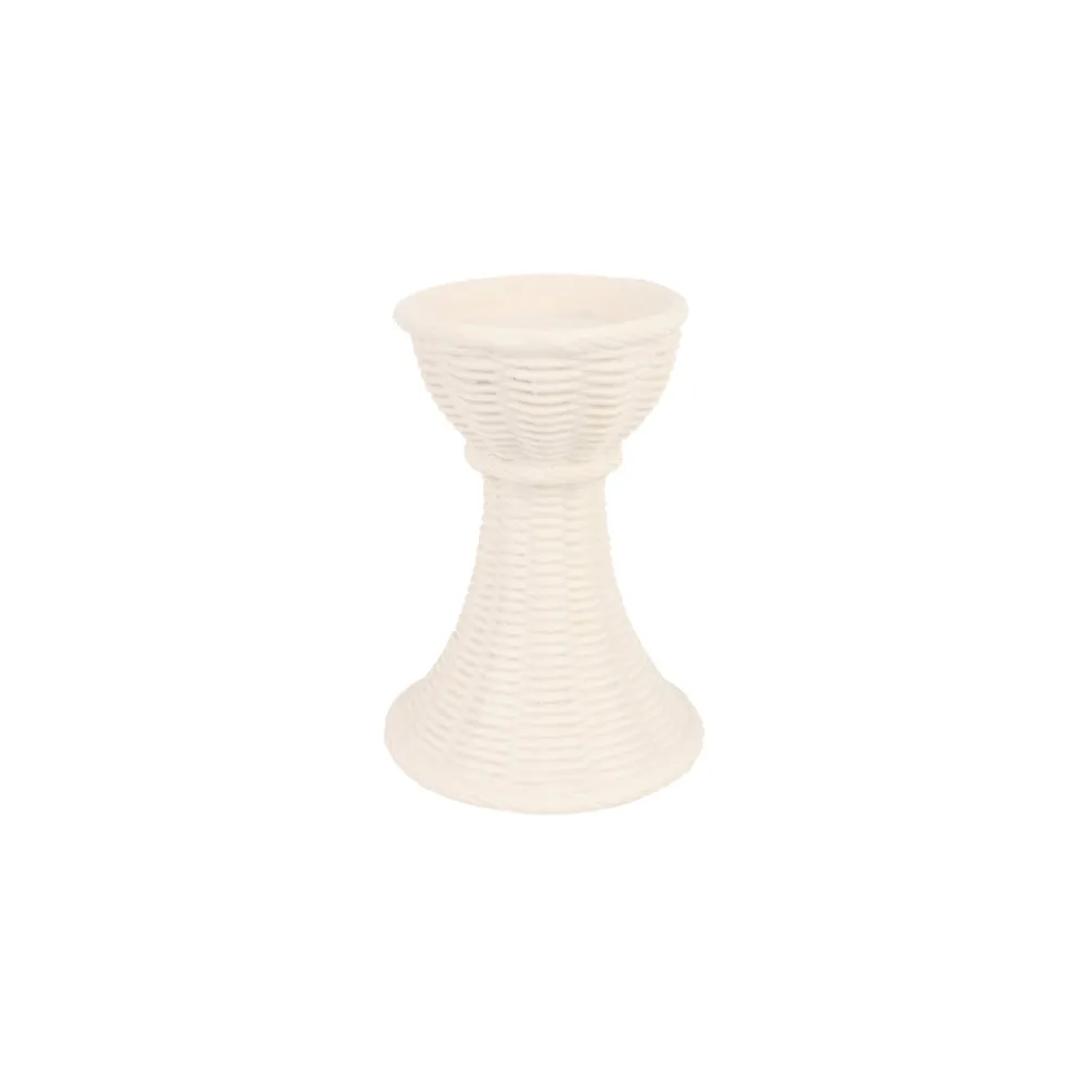 VIETRI Candles|Casa Ivory Short Candlestick