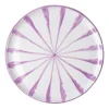 Pomelo Casa Dinnerware|Casa Lila Dinner Plate with Candy Cane Stripes