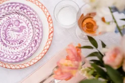 Pomelo Casa Dinnerware|Casa Lila Salad Plate with Traditional Designs