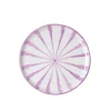 Pomelo Casa Dinnerware|Casa Lila Salad Plate with Candy Cane Stripes