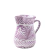 Pomelo Casa Dinnerware|Casa Lila Small Pitcher with Hand-painted Designs