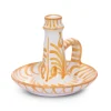 Pomelo Casa Candles|Casa Melocoton Candlestick with Hand-Painted Designs