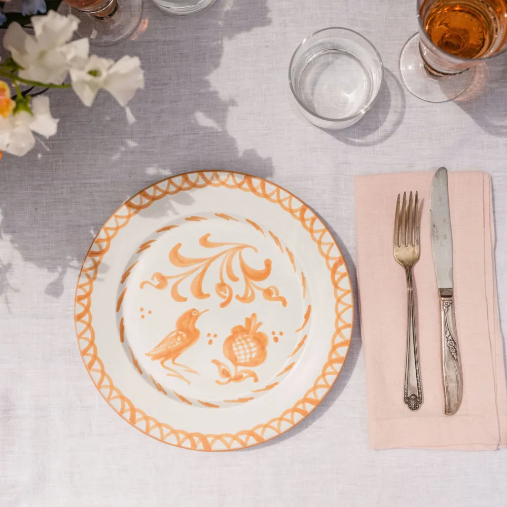 Pomelo Casa Dinnerware|Casa Melocoton Dinner Plate with Traditional Designs