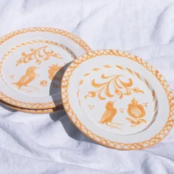 Pomelo Casa Dinnerware|Casa Melocoton Dinner Plate with Traditional Designs