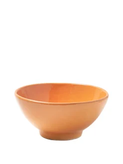 Pomelo Casa Dinnerware|Casa Melocoton Medium Bowl with Peach Glaze