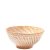Pomelo Casa Dinnerware|Casa Melocoton Medium Bowl with Hand-painted Designs