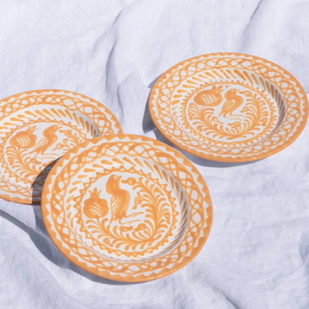 Pomelo Casa Dinnerware|Casa Melocoton Salad Plate with Traditional Designs