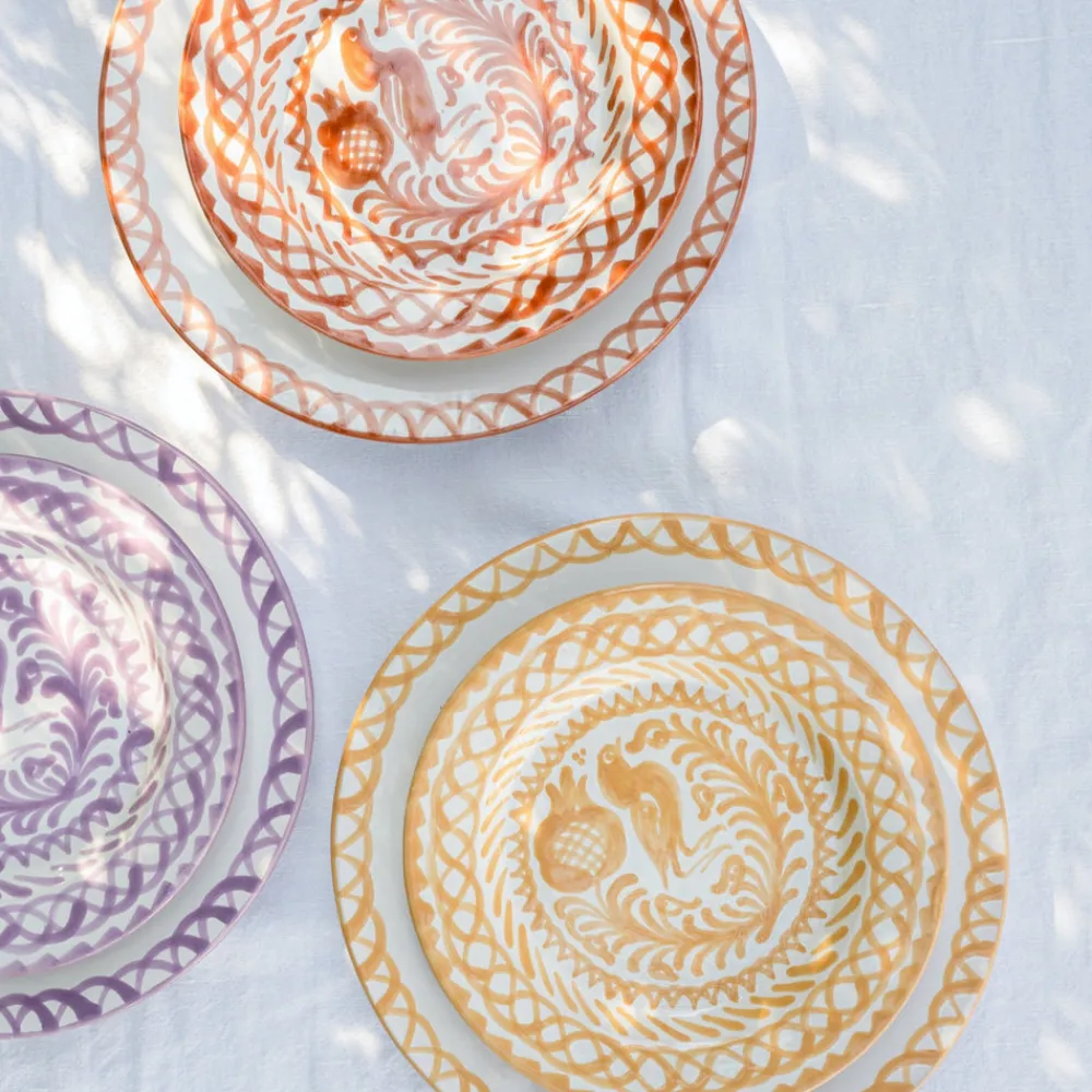 Pomelo Casa Dinnerware|Casa Melocoton Salad Plate with Traditional Designs
