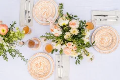 Pomelo Casa Dinnerware|Casa Melocoton Salad Plate with Traditional Designs