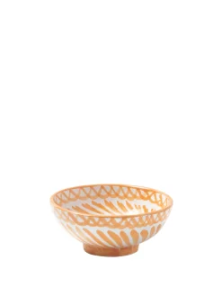 Pomelo Casa Dinnerware|Casa Melocoton Small Bowl with Hand-painted Designs