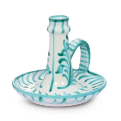 Pomelo Casa Candles|Casa Verde Candlestick with Hand-Painted Designs