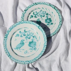 Pomelo Casa Dinnerware|Casa Verde Dinner Plate with Traditional Designs