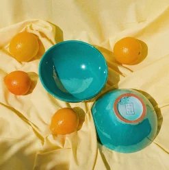 Pomelo Casa Dinnerware|Casa Verde Medium Bowl with Green Glaze