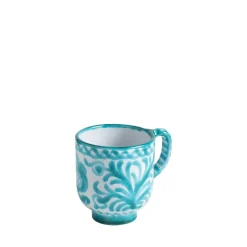 Pomelo Casa Dinnerware|Casa Verde Mug with Hand-painted Designs