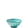 Pomelo Casa Dinnerware|Casa Verde Small Bowl with Hand-painted Designs