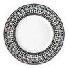 Caskata Dinnerware|Casablanca Rimmed Dinner Plate Black